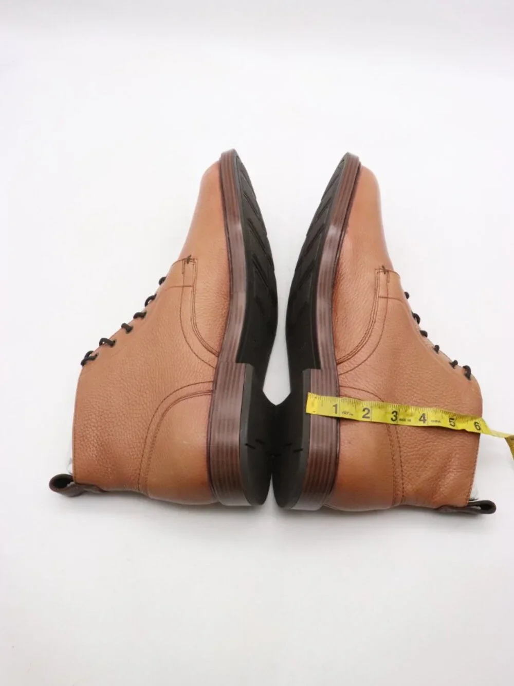 NWB Cole Haan Adams Grand Demiboot Men's Size 11.5 M Brown Leather Lace Up